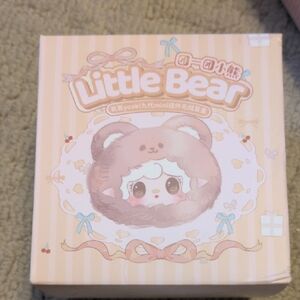 Yooki Little Bear Nine Generation Plush Toy - Cream and Pink